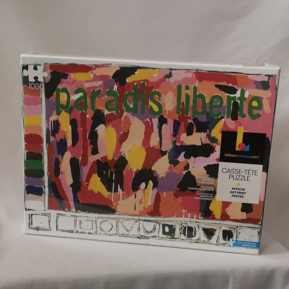 Sealed 1000 Piece Art Puzzle Designed by Canadian Artist Serge Lemoyne 1941-1998